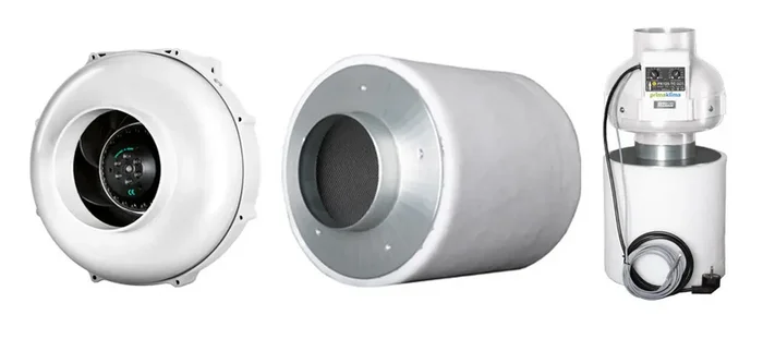 Abluftset Prima Klima Kombo Kit 360 m³/h ø125-TC