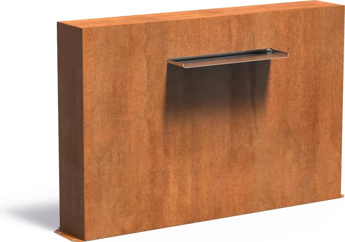 ADEZZ Teichmauer Freistehend, 150 x 25 x 100 cm (Wasserfall)