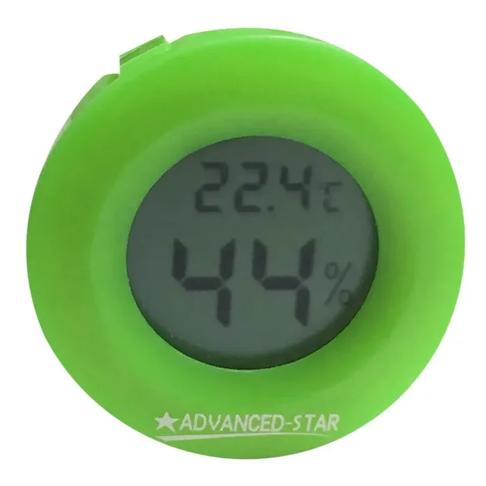 Advanced Star – Thermohygrometer grün – Digital – 4,5cm
