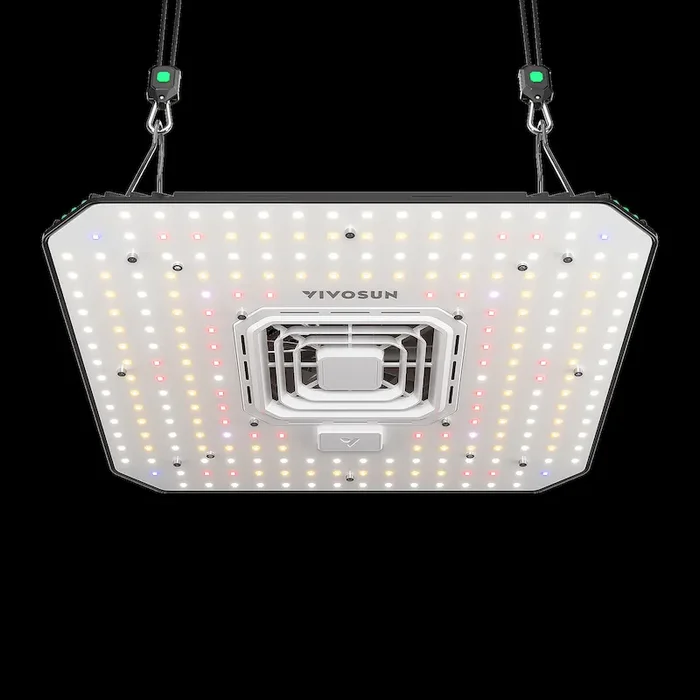 AeroLight A100 Tunable Spectrum LED Grow Light 100W, with Integrated Circulation Fan, Compatible with APP, 2 x 2 Ft. Coverage