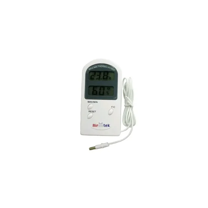 Airontek Thermo-Hygro Maxmin, Thermometer und Hygrometer mit Sensor