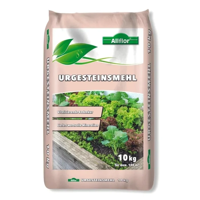 Allflor Urgesteinsmehl 10kg – für bessere Erträge und Geschmack