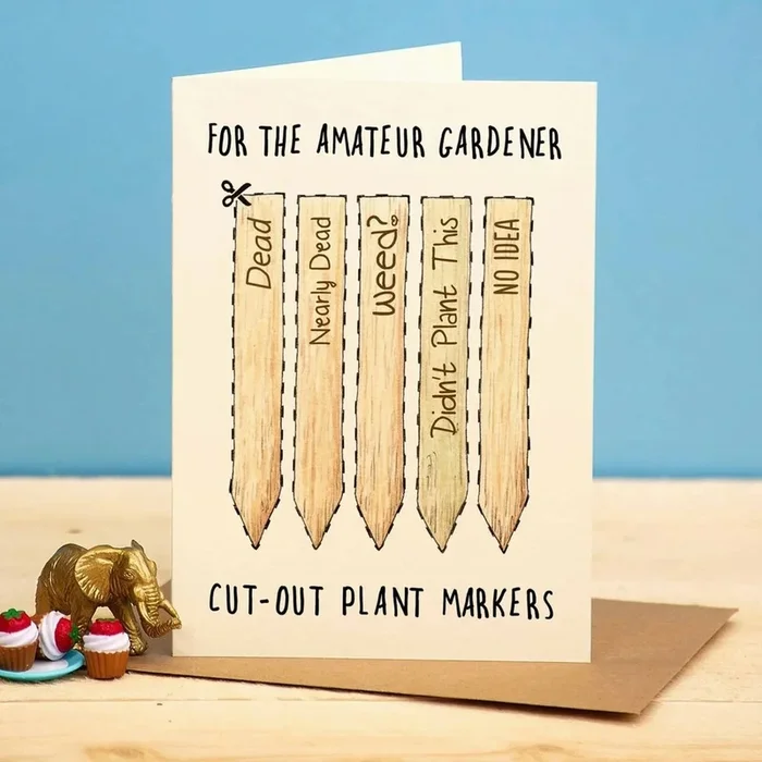 ‘Amateur Gardener’ Greeting Card