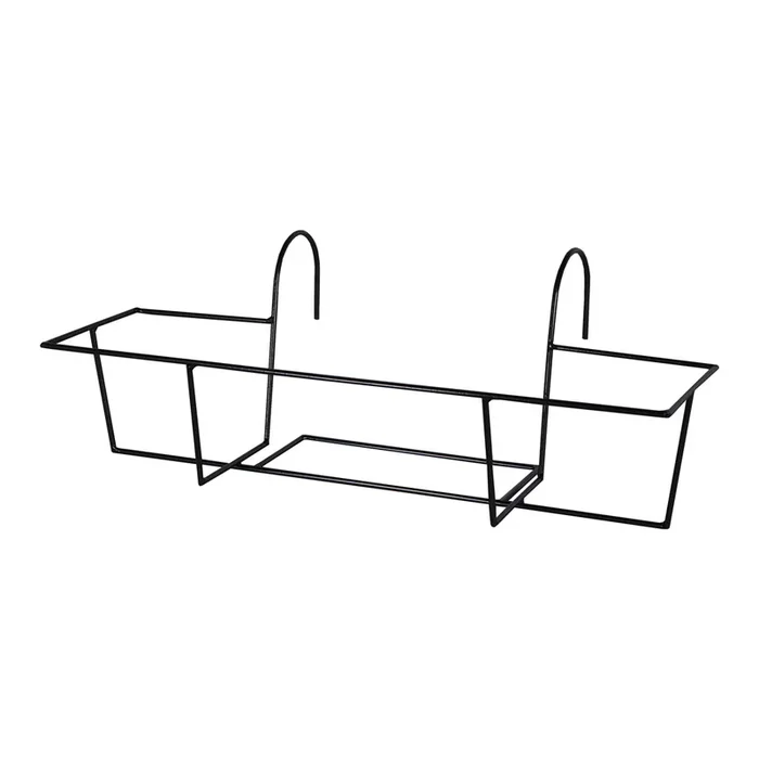 Amy Artstone Balcony Planter Holder – Black