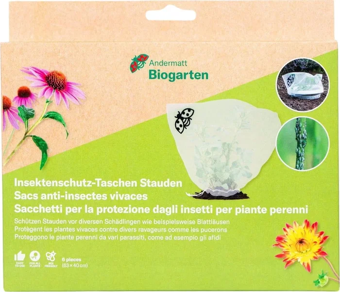 Andermatt Biogarten Insektenschutz-Tasche „Staude“, 6 Stück