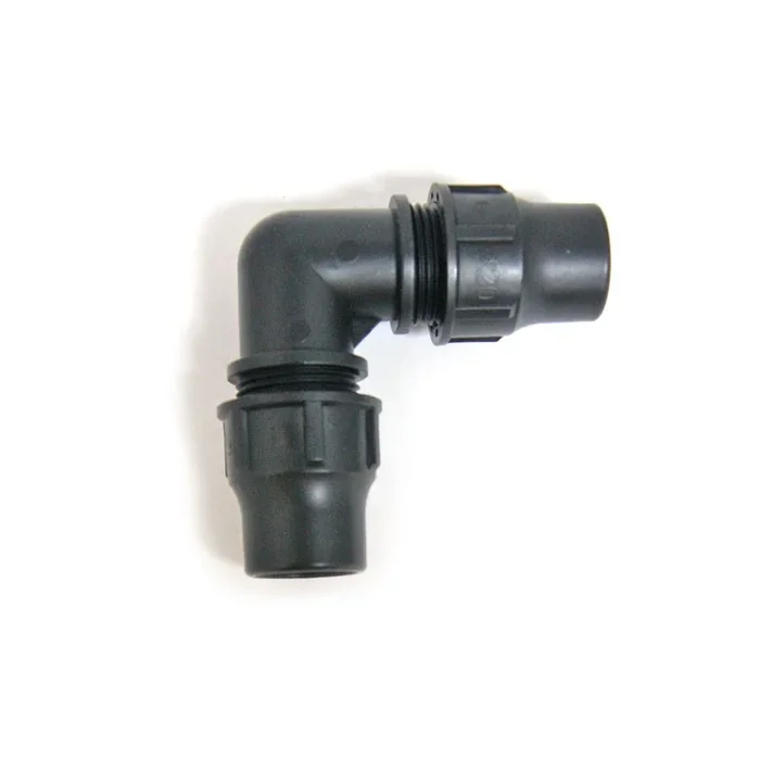 Anschluss Winkelstück 20X20mm mit Ring 6 bar Druck