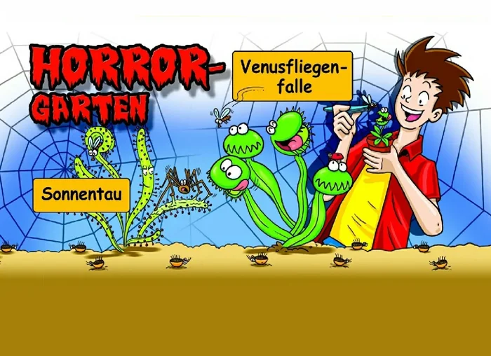 Anzuchtset Horror Garten-Klein-Kindermotiv