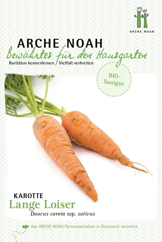Arche Noah Bio Karotte „Lange Loiser“