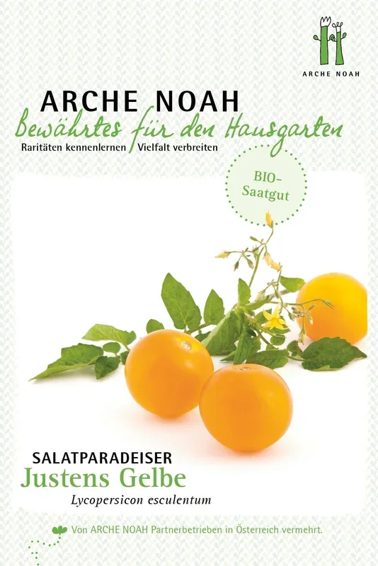 Arche Noah Bio Salatparadeiser „Justens Gelbe“
