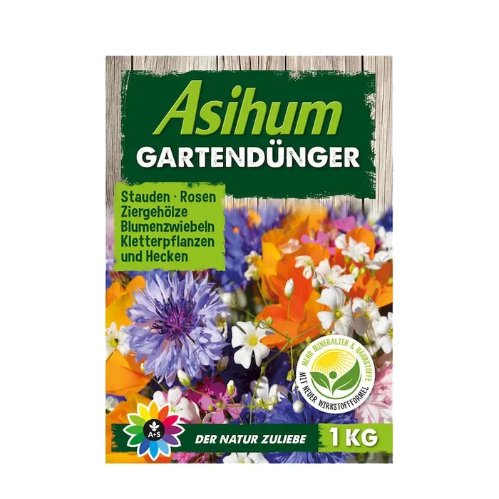Asihum Gartendünger 1 kg (1 kg / € 6,49) Bestellnummer 7701105