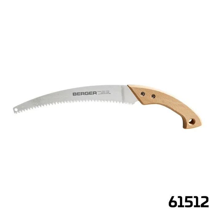 Astsäge 61512 | Mit Buchenholzgriff | 33 cm Sägeblatt | Grobe Zahnung für weiches Holz