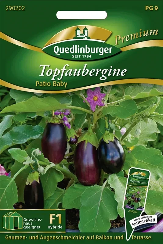 Auberginensamen ‚Patio Baby‘