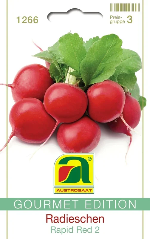 AUSTROSAAT GOURMET EDITION Radieschen „Rapid Red 2“