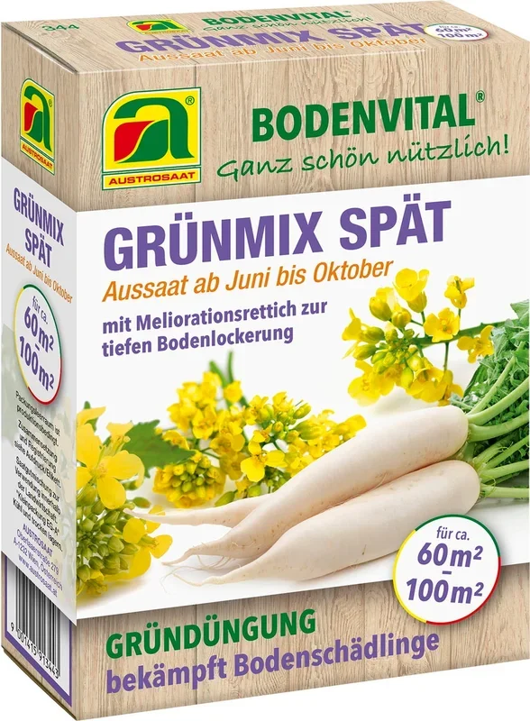 AUSTROSAAT Grünmix Spät – Gründüngung, 300 g