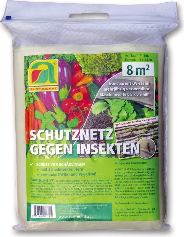 AUSTROSAAT Insektenschutznetz 8 m²
