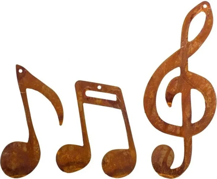 Badeko Musiknoten zum Hängen – 3er Set, 1 Set