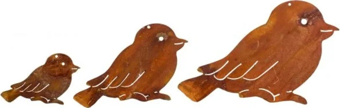 Badeko Vögel zum Hängen – 3er Set, 1 Set