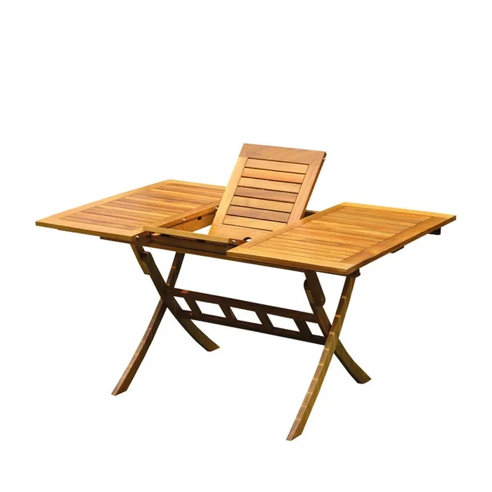 Balkon-Ausziehtisch 100/140×90 cm Akazienholz