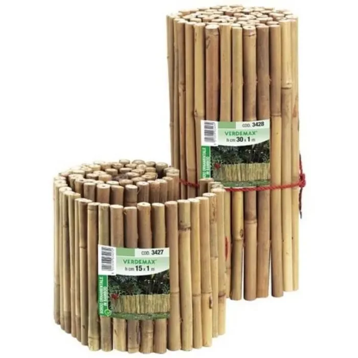 Bambus Ornamentbordüre 1 x 15 m Natur
