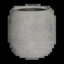 Baq Polystone Coated Plain Balloon Raw Grey (mit Einsatz), 42x42cm