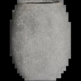 Baq Polystone Coated Plain Balloon Raw Grey (mit Einsatz), 52x68cm