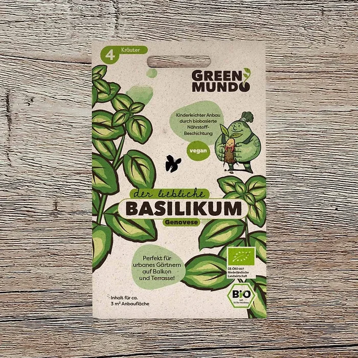 Basilikum ‚Genovese‘ Bio-Kräuter-Samen