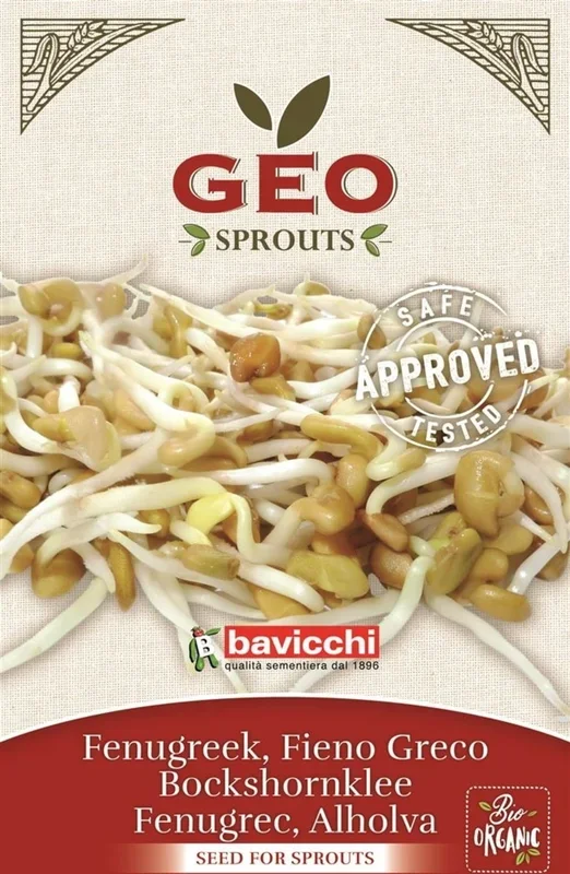 Bavicchi Bio Keimsprossen „Bockshornklee“, 300 g