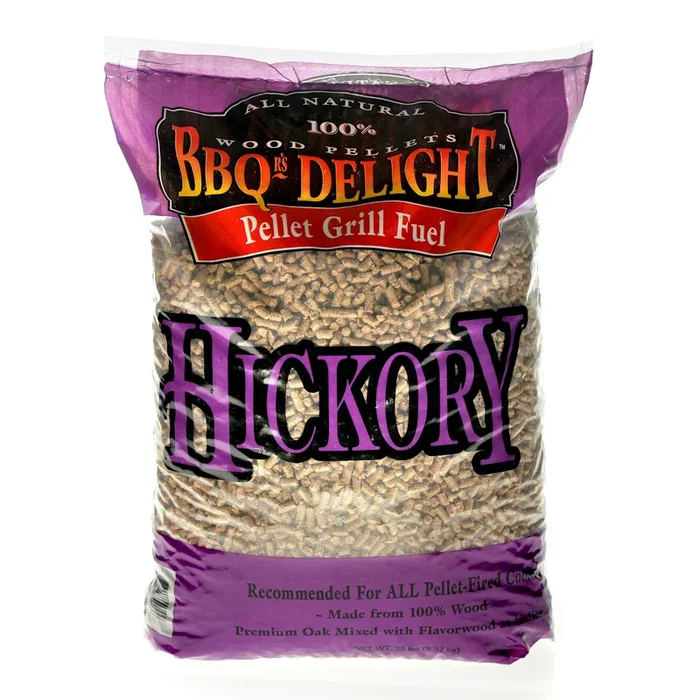 BBQr’s Delight Pellet Fuel, 50 % Hickory, 50 % Eiche, ca. 9 kg