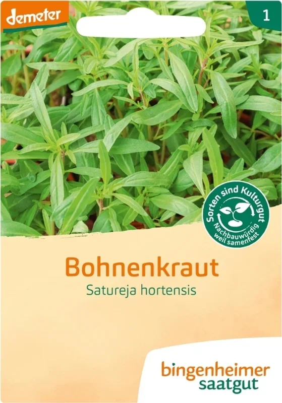 Bingenheimer Saatgut Bohnenkraut „Saturn“