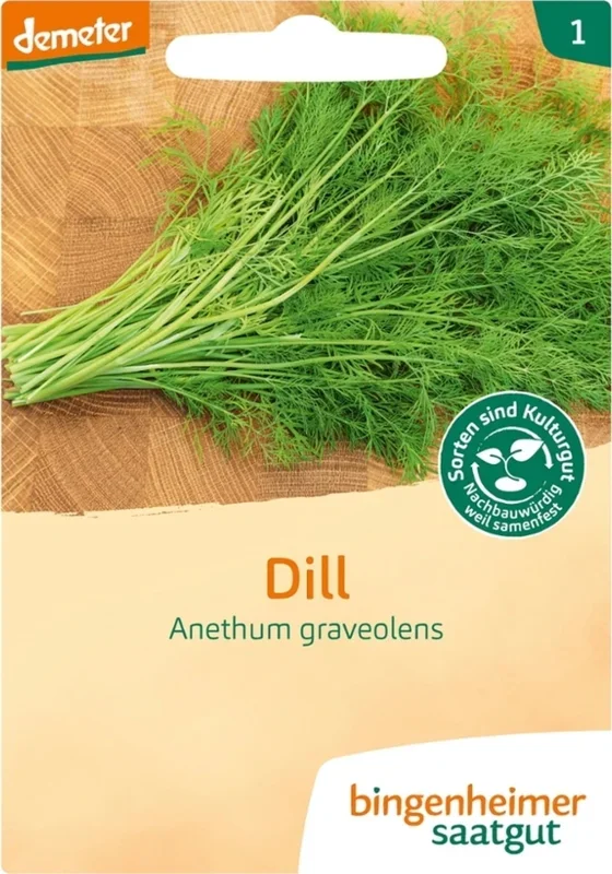 Bingenheimer Saatgut Dill, 5 Saatscheiben