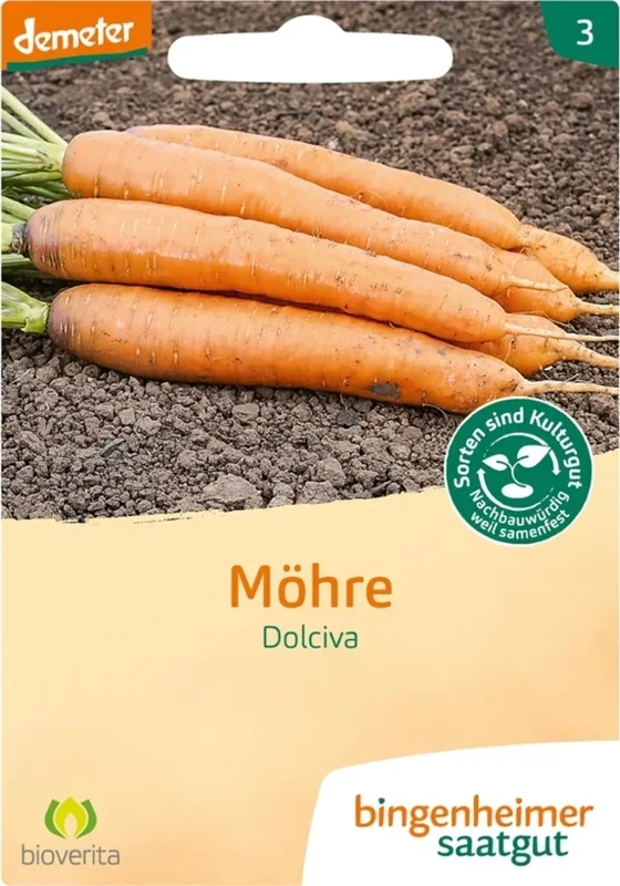 Bingenheimer Saatgut Möhre „Dolciva“