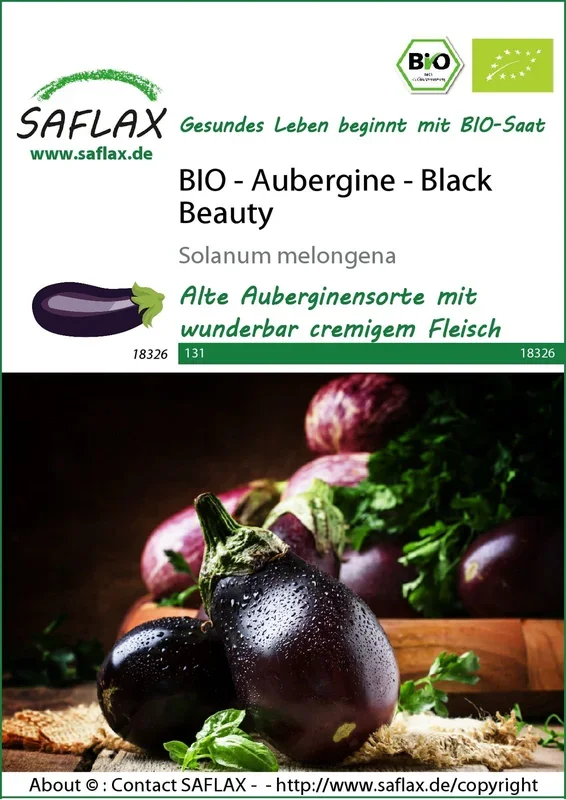 BIO Aubergine Black Beauty [MHD 10/2023]