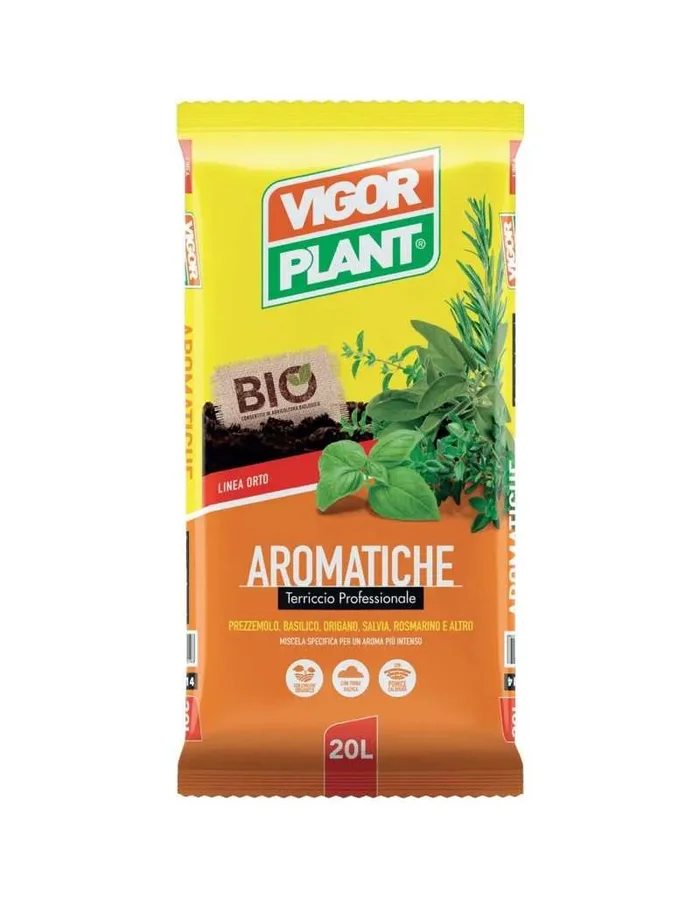 Bio-Erde für aromatische Pflanzen 20l