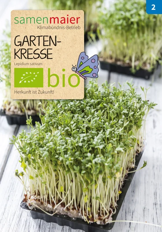 BIO Gartenkresse einjährig [MHD 12/2023]