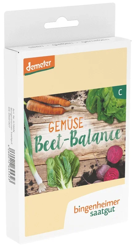 BIO Gemüse Beet-Balance – Saatgutbox