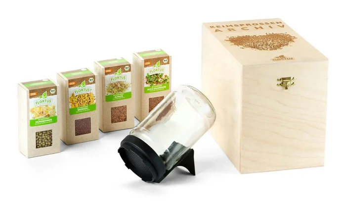 BIO Keimsprossen Archiv – Einsteiger Set (4 Sorten)