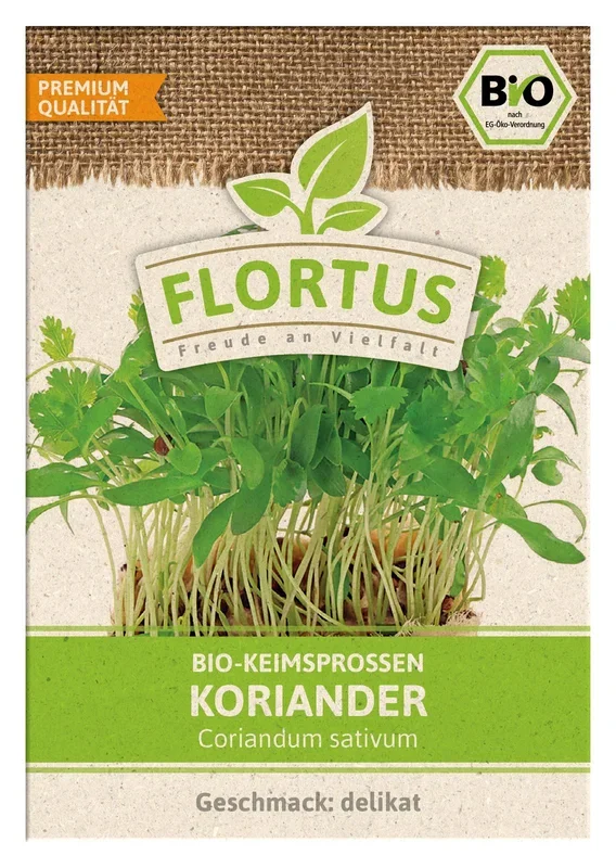 BIO Keimsprossen Koriander