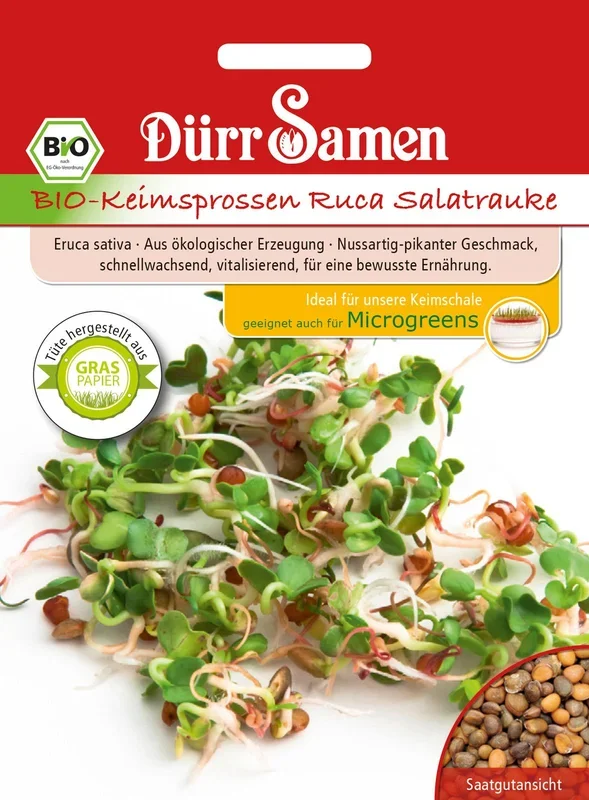 Bio-Keimsprossen Ruca Salatrauke