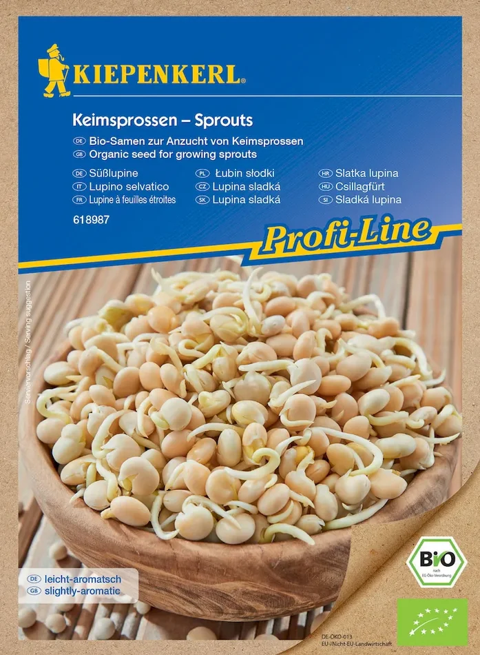 BIO Keimsprossen Süßlupine