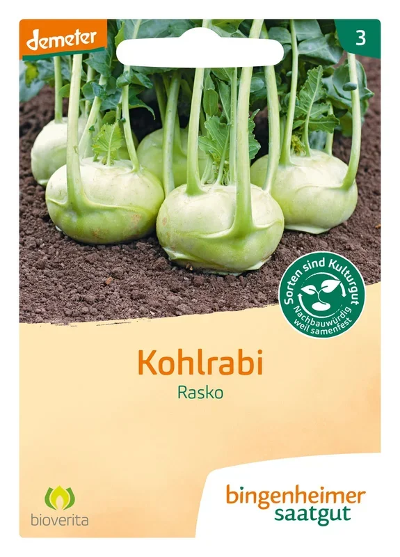 BIO Kohlrabi Rasko