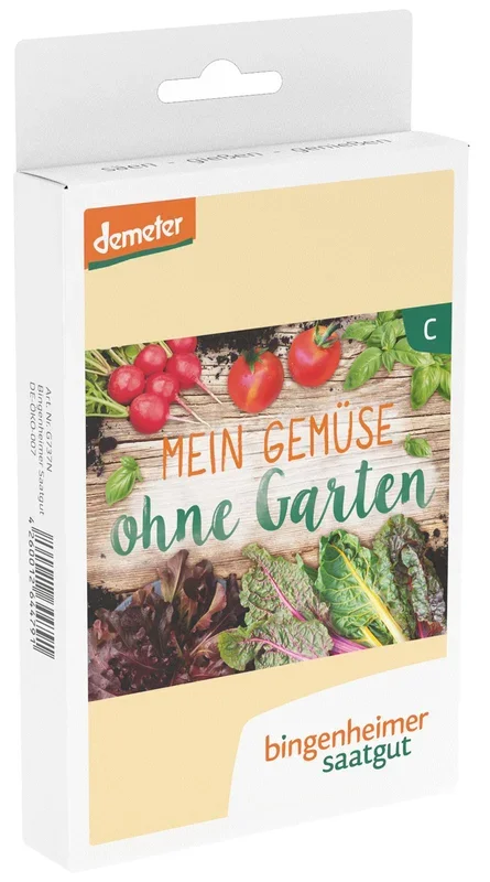 BIO Mein Gemüse ohne Garten – Saatgutbox