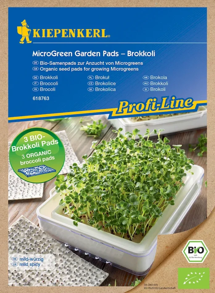 BIO Microgreen Pads Brokkolisamen, Nachfüllpad