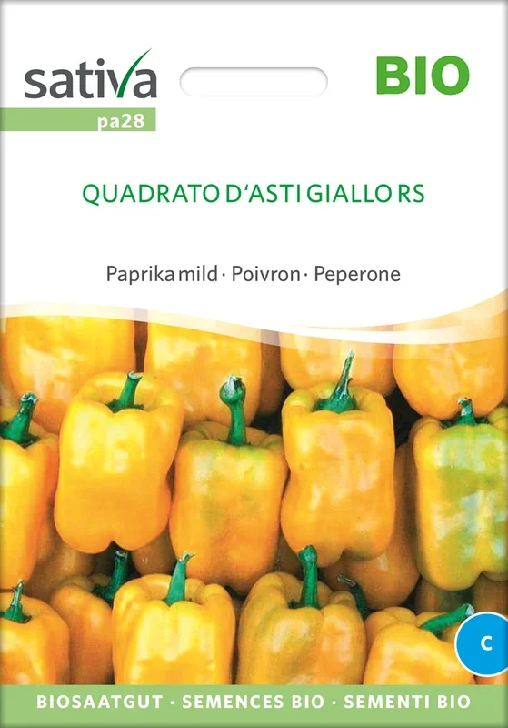 BIO Paprika mild Quadrato Dasti Giallo [MHD 12/2025]