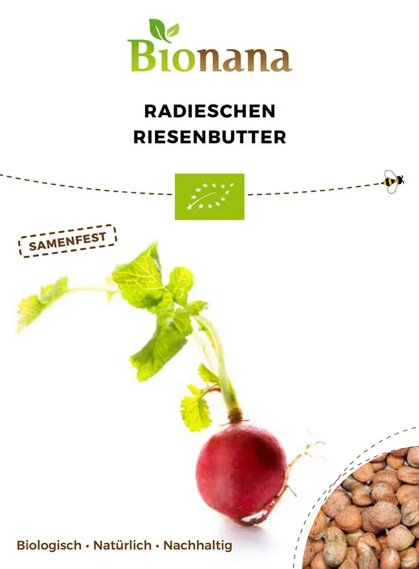 BIO Radieschen Riesenbutter [MHD 12/2024]