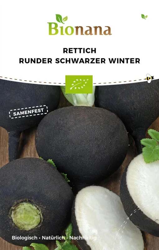 BIO Rettich Runder Schwarzer Winter [MHD 12/2023]