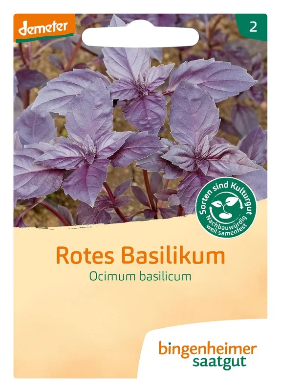 BIO Rotes Basilikum
