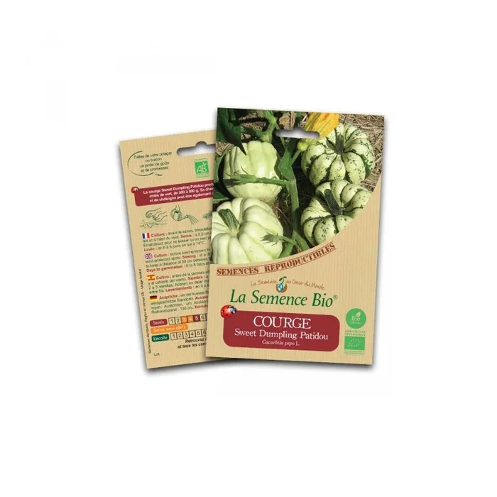 Bio-Saatgut – Kürbis sweet dumpling patidou