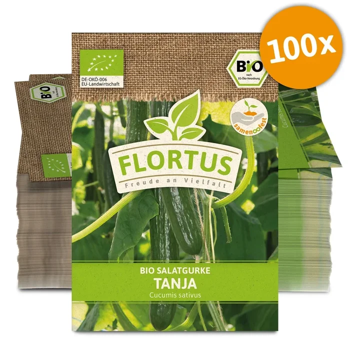 BIO Salatgurke Tanja (100 Stück)