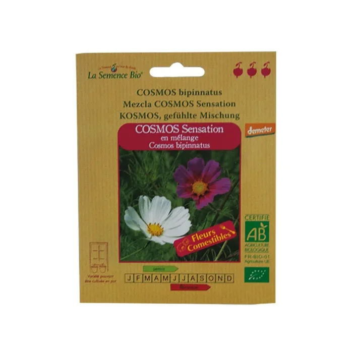 Bio-Samen -Cosmos Sensation In Der Mischung
