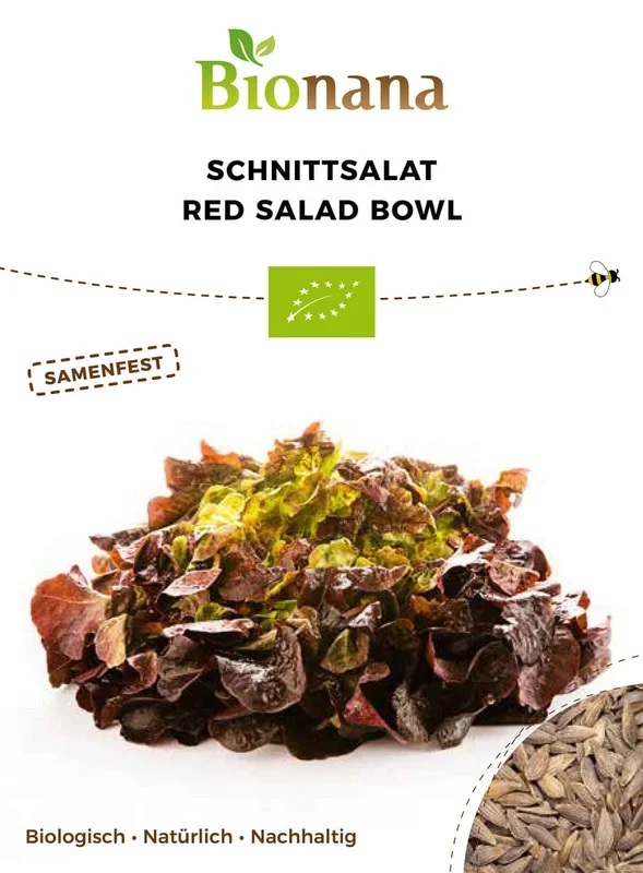 BIO Schnittsalat Red Salad Bowl [MHD 12/2024]